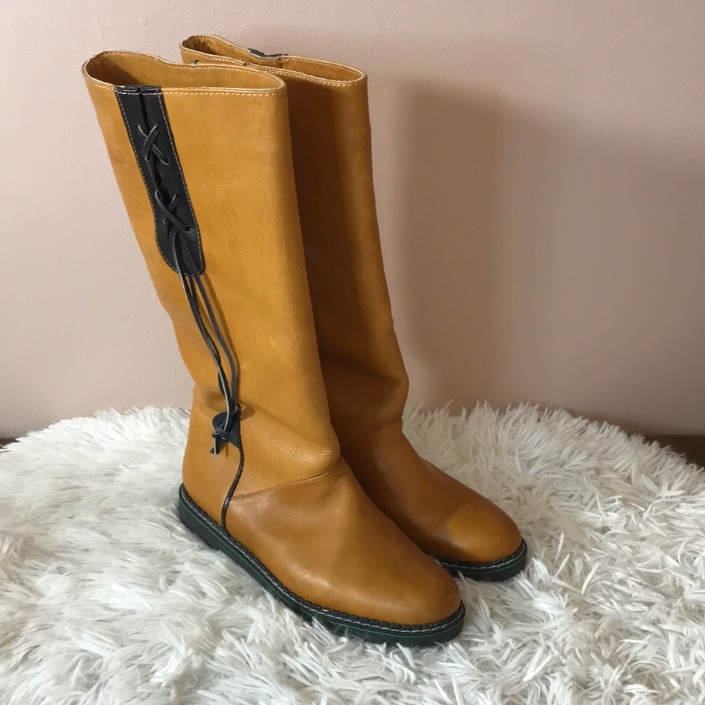 Custom Leather Riding Boots- Cognac - Picture 2 of 16